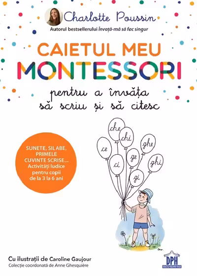 Caietul meu Montessori pentru a invata sa scriu si sa citesc