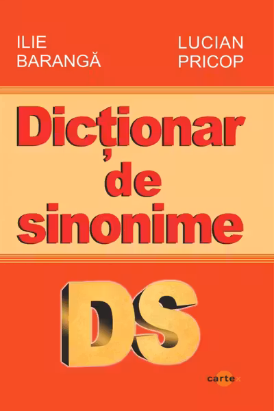 Dicționar de sinonime