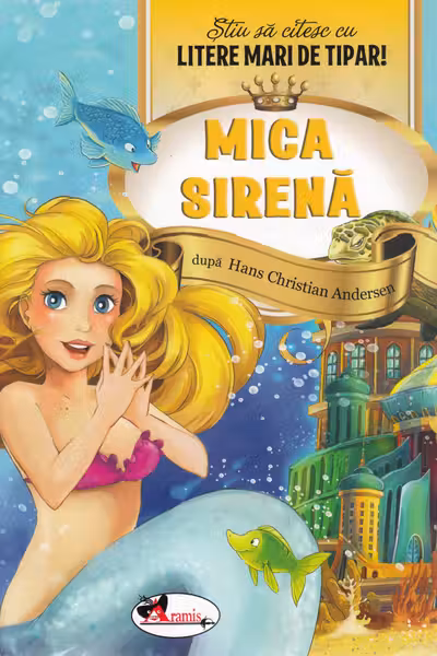 Mica sirena - Stiu sa citesc cu litere mari de tipar!