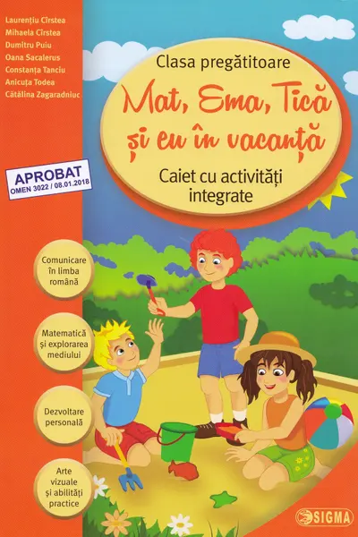 Mat, Ema, Țică și eu în vacanță - Clasa pregătitoare