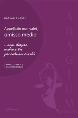 Appellatio non valet, omisso medio... sau despre ordine in procedura civila