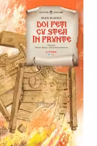 Lecturi scolare/ilustratii. Doi feti cu stea in frunte.