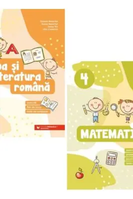 Pachet Teste de evaluare. Matematica si Limba si literatura romana clasa a 4-a