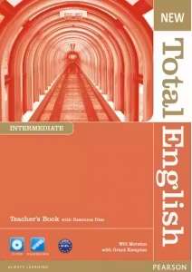 New Total English Intermediate Teacher's Book and Teacher's Resource CD