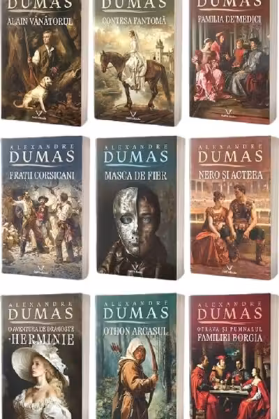 Pachet 9 volume: Alexandre Dumas
