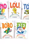 Set 5 carti: Caiet interdisciplinar pentru clasa pregatitoare (Dino, Loli, Tobi, Bobo, Fifi)
