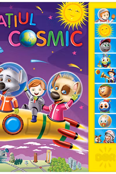 Carte cu sunete - Spațiul cosmic