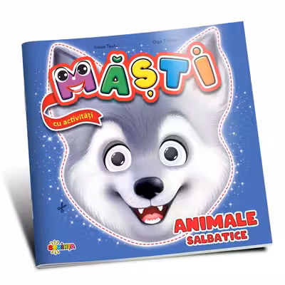Masti cu activitati. Animale salbatice