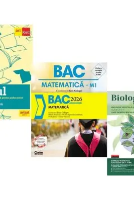 Pachet Bacalaureat 2026. Eseul. Pregatire individuala pentru proba scrisa, Matematica si Biologia pe intelesul tuturor clasele 9-10 - Liliana Paicu, Radu Gologan, Maria Ioana Cazan