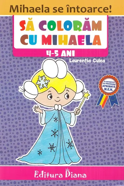Sa coloram cu Mihaela 4-5 ani