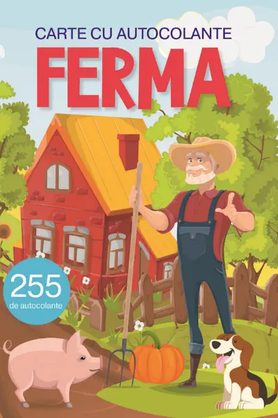 Carte cu autocolante Ferma