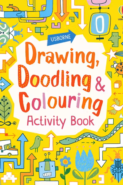 Drawing, Doodling and Colouring Activity Book