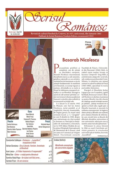 Revista Scrisul Românesc Nr.8 din 2021