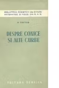 Despre conice si alte curbe