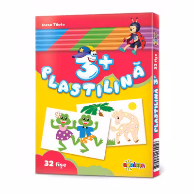 Mapa - Plastilina 3-5 ani