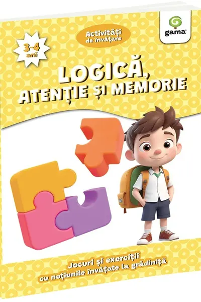 Logica, atentie si memorie 3-4 ani