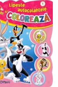 Lipeste autocolantele si coloreaza 1