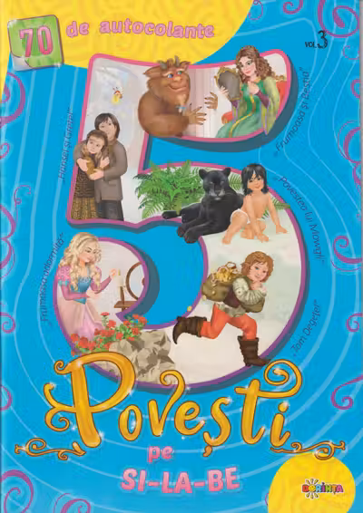 5 Povesti pe silabe - bleu