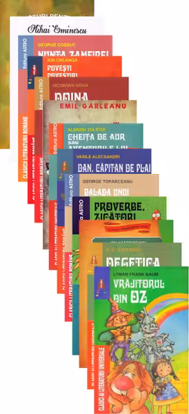 Pachet 13 cărți pentru vacanța elevilor - Clasa 2