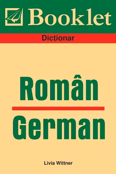 Dicționar român-german
