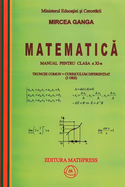 Matematica Cls 11 3 Ore Trunchi Comun+ Curriculum Diferențiat