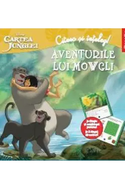DISNEY. CARTEA JUNGLEI. Citesc si inteleg! Aventurile lui Mowgli. Clasa a II-a