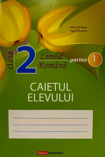 Limba romana. Caietul elevului cl.2 partea 1