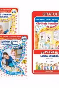 Set doua carti, A4, grupa mica 3-4 ani