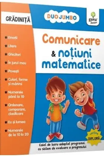 Comunicare si notiuni matematice. Gradinita