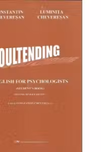 Soultending.English for psychologists (student s book)