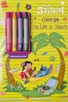 DISNEY STITCH. PICTAM CU LILO SI STITCH. Carte de pictat cu 4 creioane cerate