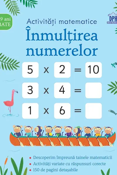 Activități matematice. Înmulțirea numerelor 8-9 ani