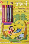DISNEY STITCH. PICTAM CU LILO SI STITCH. Carte de pictat cu 4 creioane cerate