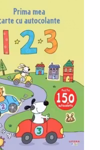 Prima mea carte cu autocolante. 1 2 3