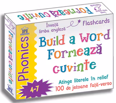 Build a Word. Formează cuvinte. 100 de jetoane