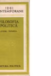 Filozofia politica - Momente si semnificatii