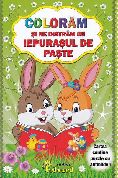 Colorăm și ne distrăm cu iepurașul de Paște