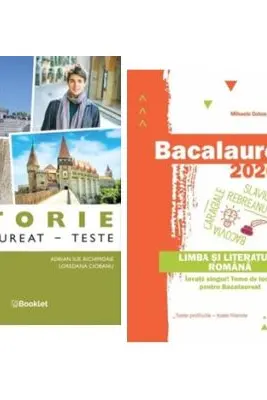 Pachet Bacalaureat 2026 Limba si literatura romana si Istorie 65 teste - Mihaela Dobos, Adrian Ilie Aichimoaie