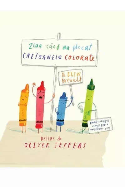 Ziua cand au plecat creioanele colorate
