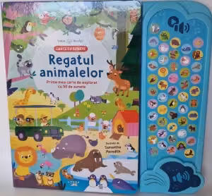 BEBE INVATA. REGATUL ANIMALELOR. Prima mea carte de explorat cu 50 de sunete. Carte cu sunete