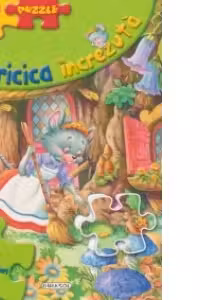 Abti Puzzle - Soricica increzuta (cu 40 de abtibilduri in forma de puzzle)