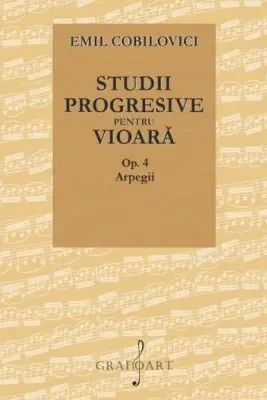 Studii progresive pentru vioara. Op. 4, Arpegii
