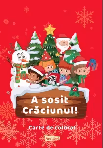 Carte de colorat - A sosit Craciunul!