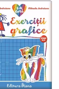 Caiet de exercitii grafice 5-6 ani (B5)