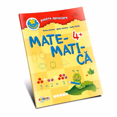 Matematica 4+ cu stickere pentru apreciere