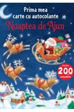 PRIMA MEA CARTE CU AUTOCOLANTE. NOAPTEA DE AJUN