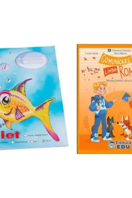 Pachet Caiet tip 2 Pestisor A5, 48 file, Casa Tipografica si Manual Comunicare in limba romana pentru clasa a 2-a