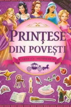 Printese din povesti. Carte cu abtibilduri