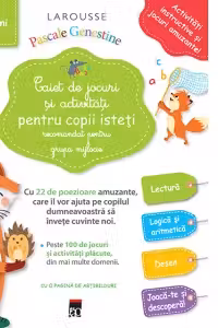 Caiet de jocuri si activitati pentru copii isteti (grupa mijlocie)