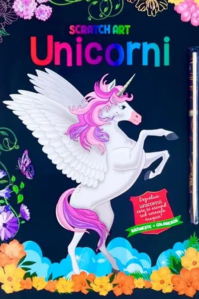Unicorni - Scratch Art